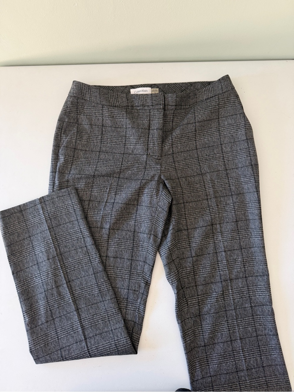Women's Calvin Klein Plaid Dress Pants